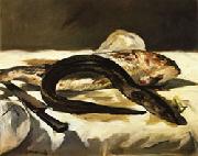Edouard Manet Ele and Red Snapper oil painting